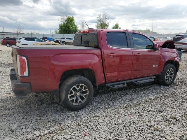 1GTG6FEN2K1134431 - 2019 GMC CANYON ALL TERRAIN RED photo 3