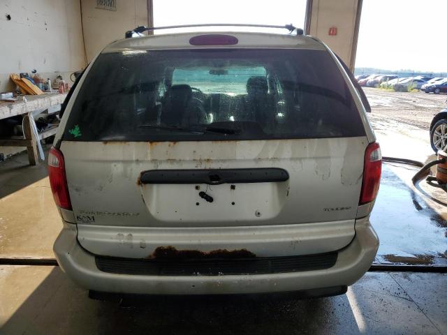 2C4GP54L05R468318 - 2005 CHRYSLER TOWN & COU TOURING SILVER photo 6