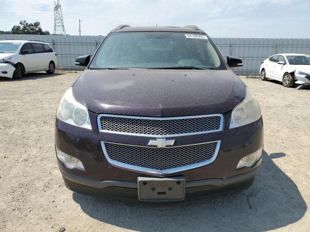 1GNLVHED4AS132636 - 2010 CHEVROLET TRAVERSE LTZ PURPLE photo 5