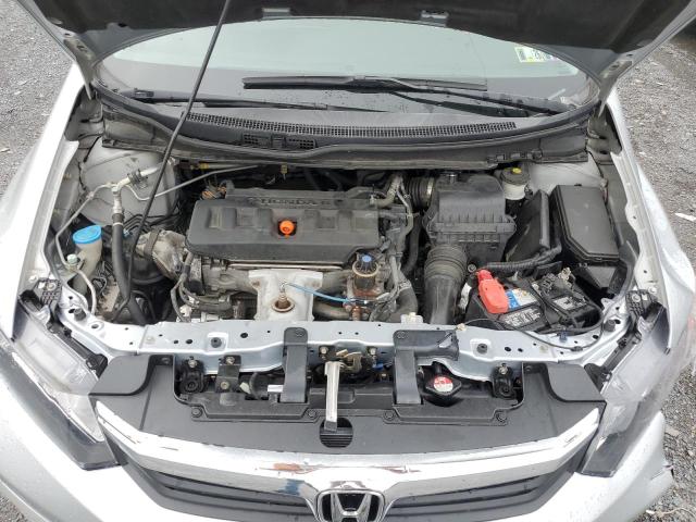 2HGFB2F83CH319262 - 2012 HONDA CIVIC EX SILVER photo 11