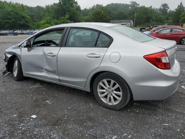 2HGFB2F83CH319262 - 2012 HONDA CIVIC EX SILVER photo 2