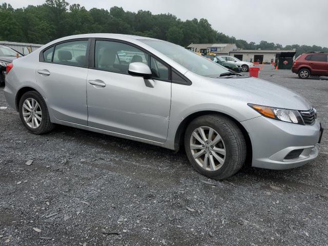 2HGFB2F83CH319262 - 2012 HONDA CIVIC EX SILVER photo 4
