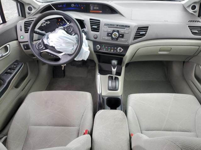 2HGFB2F83CH319262 - 2012 HONDA CIVIC EX SILVER photo 8