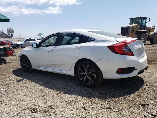 19XFC2F82KE210829 - 2019 HONDA CIVIC SPORT WHITE photo 2