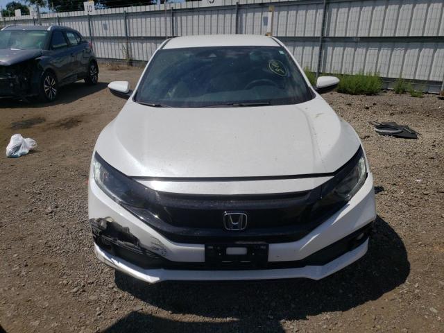 19XFC2F82KE210829 - 2019 HONDA CIVIC SPORT WHITE photo 5