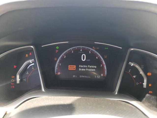 19XFC2F82KE210829 - 2019 HONDA CIVIC SPORT WHITE photo 9