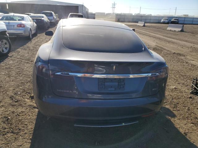 5YJSA1E21FF115741 - 2015 TESLA MODEL S رمادي صورة 6