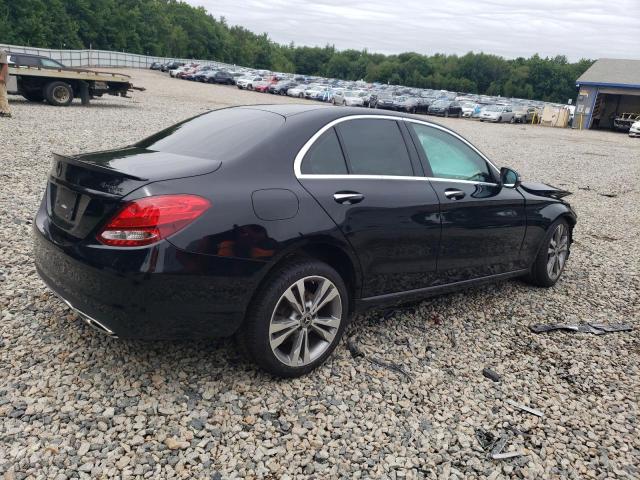 55SWF4KB2JU274557 - 2018 MERCEDES-BENZ C 300 4MATIC BLACK photo 3