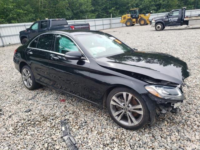 55SWF4KB2JU274557 - 2018 MERCEDES-BENZ C 300 4MATIC BLACK photo 4