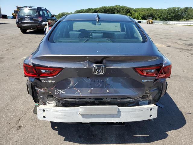 19XZE4F53ME004978 - 2021 HONDA INSIGHT EX GRAY photo 6