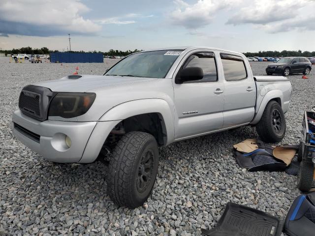 3TMJU4GN7BM122596 - 2011 TOYOTA TACOMA DOUBLE CAB PRERUNNER SILVER photo 1