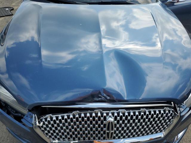 3LN6L5F93JR621847 - 2018 LINCOLN MKZ RESERVE ლურჯი ფოტო 11
