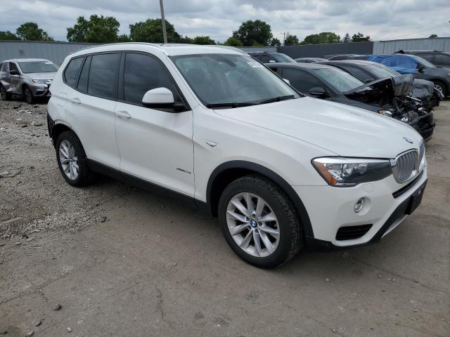 5UXWX9C52G0D76888 - 2016 BMW X3 XDRIVE28I WHITE photo 4