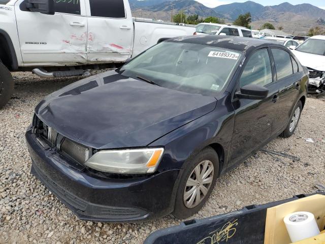 3VW2K7AJ9BM340649 - 2011 VOLKSWAGEN JETTA BASE 黑色 照片 1