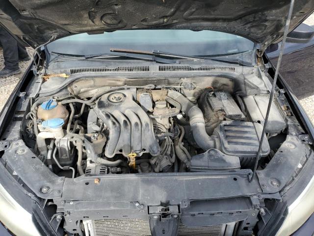 3VW2K7AJ9BM340649 - 2011 VOLKSWAGEN JETTA BASE 黑色 照片 11