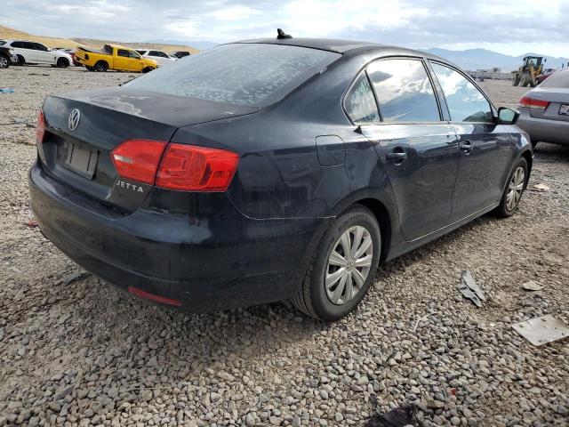 3VW2K7AJ9BM340649 - 2011 VOLKSWAGEN JETTA BASE 黑色 照片 3