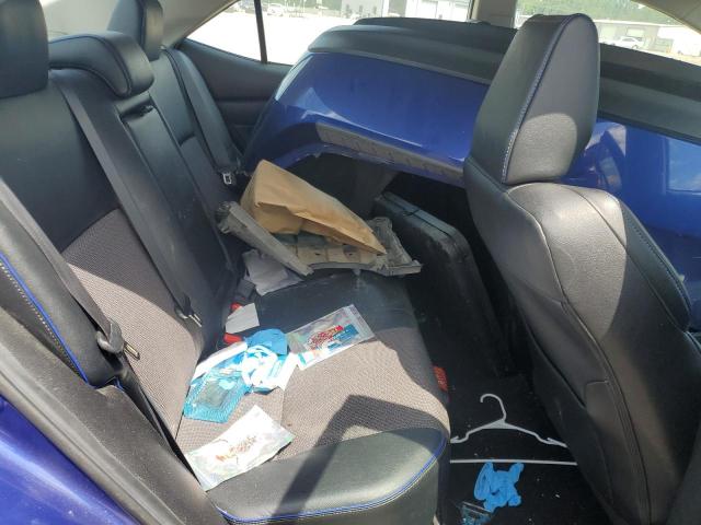 5YFBURHE5KP866366 - 2019 TOYOTA COROLLA L BLUE photo 10