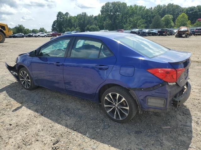 5YFBURHE5KP866366 - 2019 TOYOTA COROLLA L BLUE photo 2