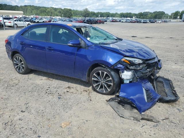 5YFBURHE5KP866366 - 2019 TOYOTA COROLLA L BLUE photo 4