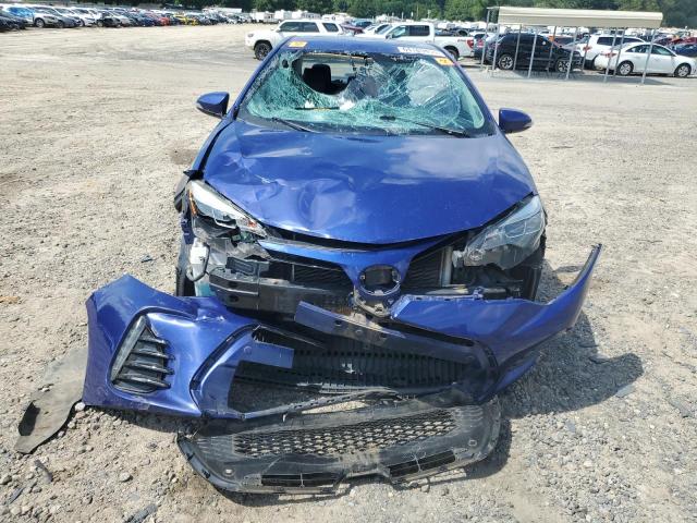 5YFBURHE5KP866366 - 2019 TOYOTA COROLLA L BLUE photo 5