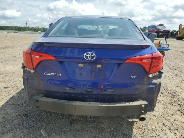 5YFBURHE5KP866366 - 2019 TOYOTA COROLLA L BLUE photo 6