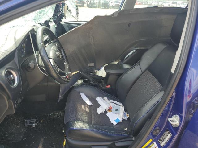 5YFBURHE5KP866366 - 2019 TOYOTA COROLLA L BLUE photo 7