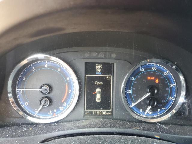 5YFBURHE5KP866366 - 2019 TOYOTA COROLLA L BLUE photo 9