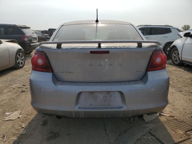 1C3CDZCG1EN165777 - 2014 DODGE AVENGER SXT SILVER photo 6