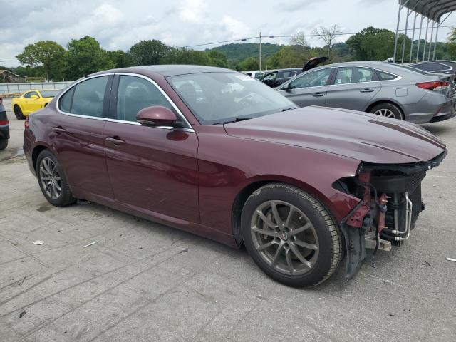 ZARFAEBN2J7563420 - 2018 ALFA ROMEO GIULIA MAROON photo 4