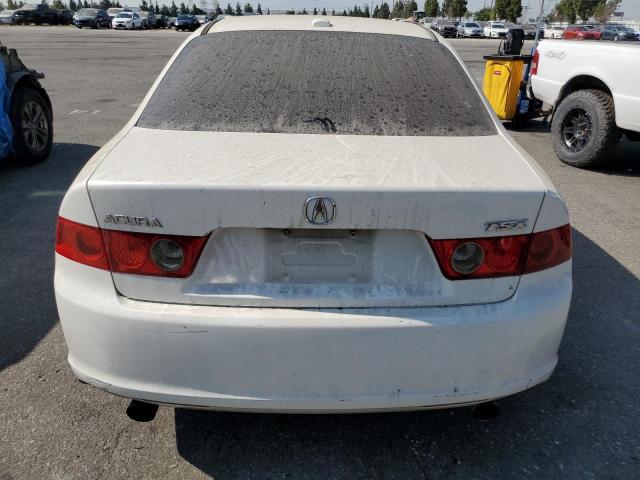 JH4CL96996C036550 - 2006 ACURA TSX WHITE photo 6