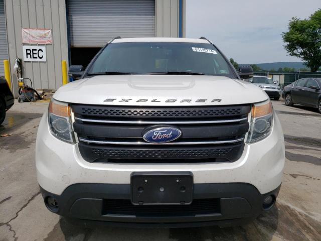 1FMHK8D88BGA47830 - 2011 FORD EXPLORER XLT WHITE photo 5