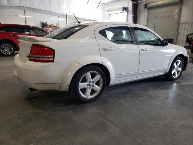 1B3LC56R88N684917 - 2008 DODGE AVENGER SXT WHITE photo 3