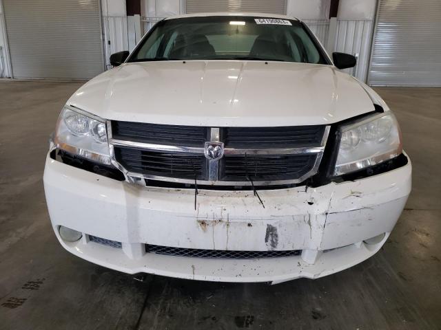 1B3LC56R88N684917 - 2008 DODGE AVENGER SXT WHITE photo 5