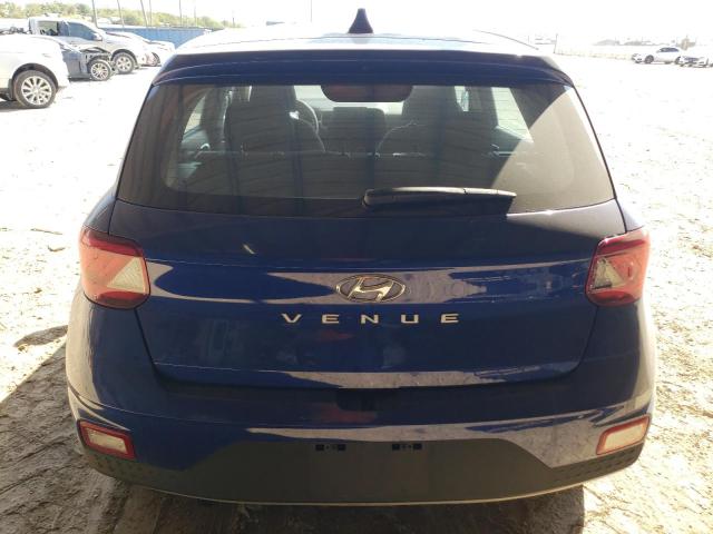 KMHRB8A39MU065948 - 2021 HYUNDAI VENUE SE BLUE photo 6