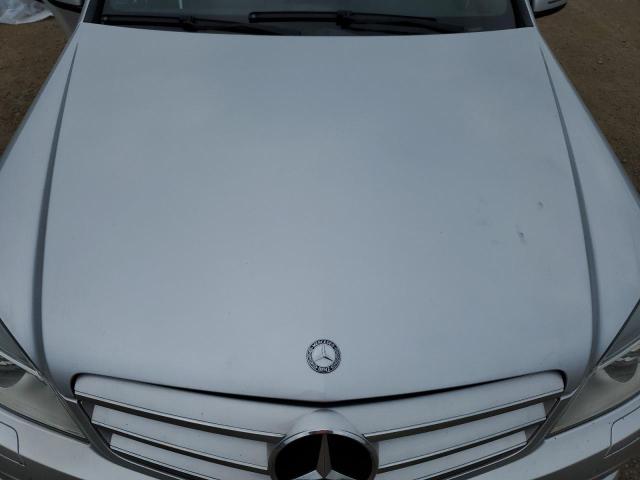 WDDGF8BB9BF582650 - 2011 MERCEDES-BENZ C 300 4MATIC SILVER photo 11