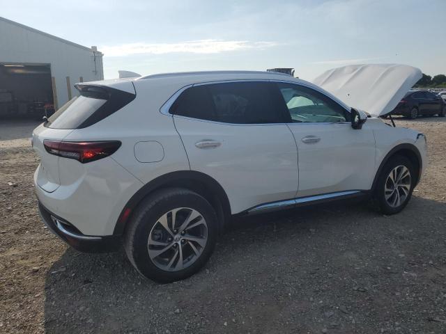 LRBFZNR42ND028187 - 2022 BUICK ENVISION ESSENCE WHITE photo 3