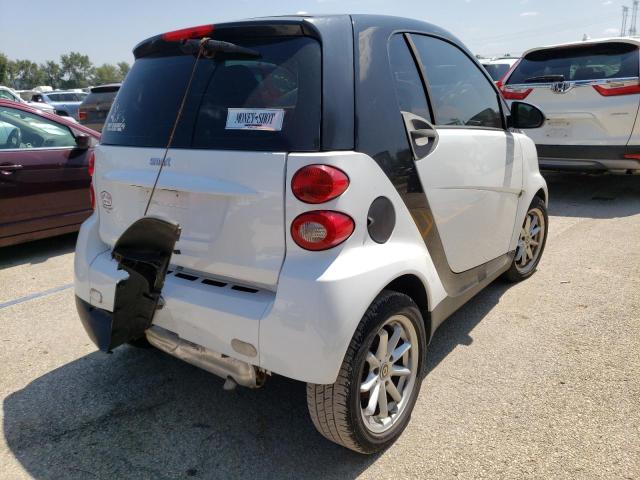 WMEEJ31X58K193327 - 2008 SMART FORTWO PURE WHITE photo 3