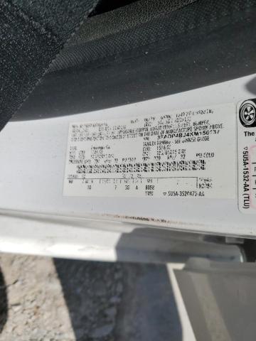 3FADP4BJ4KM156137 - 2019 FORD FIESTA SE WHITE photo 12