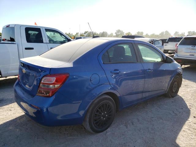 1G1JB5SH0J4113254 - 2018 CHEVROLET SONIC LS 蓝色 照片 3