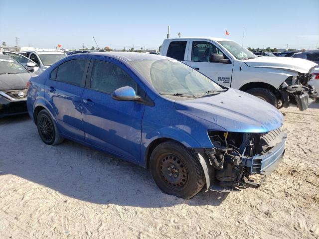 1G1JB5SH0J4113254 - 2018 CHEVROLET SONIC LS 蓝色 照片 4