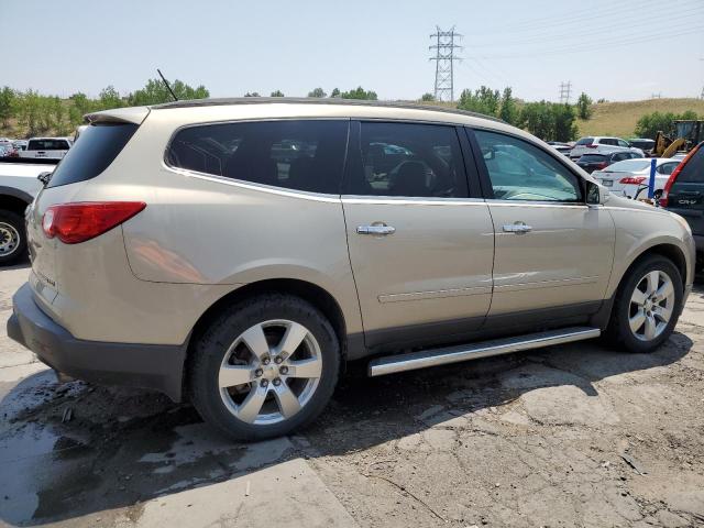 1GNLRHED0AJ219539 - 2010 CHEVROLET TRAVERSE LTZ TAN photo 3