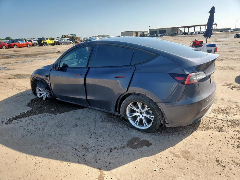 5YJYGDEE7MF087851 - 2021 TESLA MODEL Y Сірий фото 2