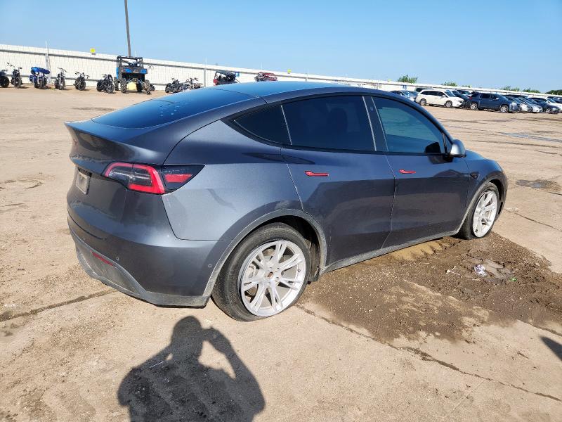 5YJYGDEE7MF087851 - 2021 TESLA MODEL Y Сірий фото 3