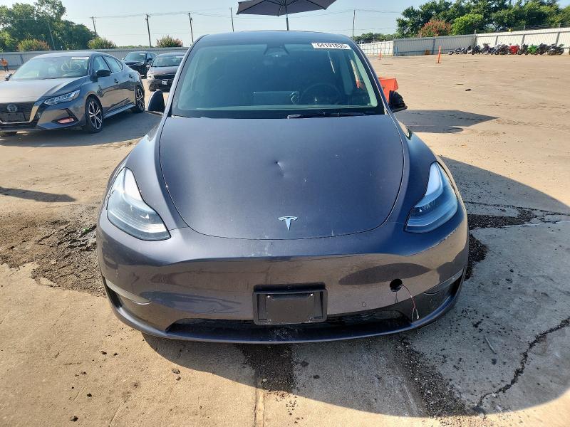 5YJYGDEE7MF087851 - 2021 TESLA MODEL Y Сірий фото 5