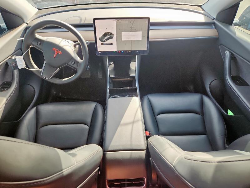 5YJYGDEE7MF087851 - 2021 TESLA MODEL Y Сірий фото 8