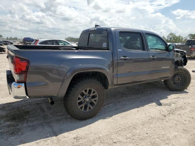 3TYAZ5CN8LT002129 - 2020 TOYOTA TACOMA DOUBLE CAB GRAY photo 3