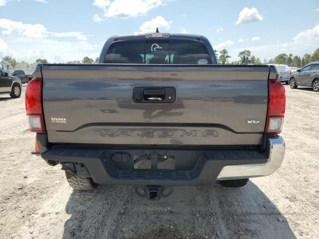 3TYAZ5CN8LT002129 - 2020 TOYOTA TACOMA DOUBLE CAB GRAY photo 6