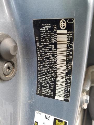 5YFS4RCE9LP026857 - 2020 TOYOTA COROLLA SE Mavi fotoğraf 12