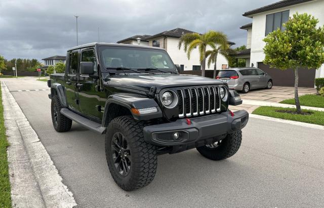 1C6HJTFG6LL155491 - 2020 JEEP GLADIATOR OVERLAND BLACK photo 1