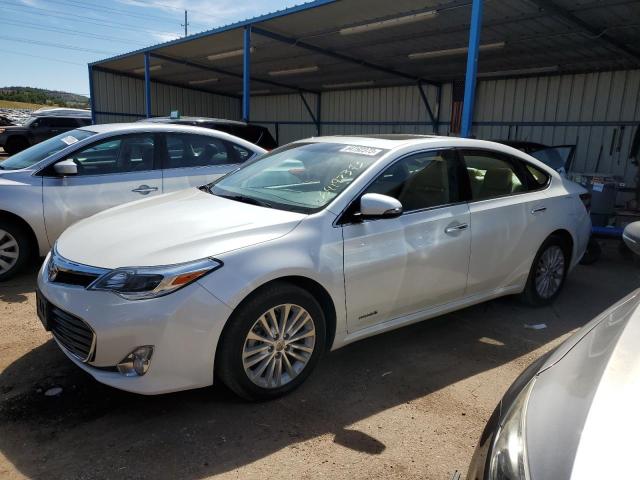 4T1BD1EB0DU016903 - 2013 TOYOTA AVALON HYBRID WHITE photo 1